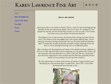 Tablet Screenshot of karenlawrenceoils.com